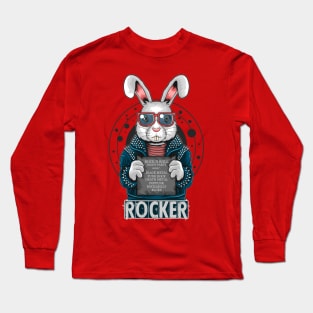 Rocker rabbit Long Sleeve T-Shirt